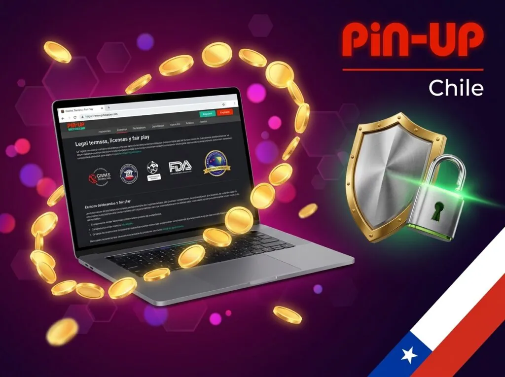 Pin-Up Chile opera con licencias verificadas y medidas avanzadas de seguridad.