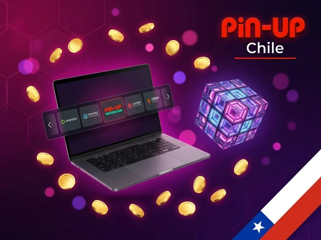 Explora los principales desarrolladores de juegos disponibles en Pin-Up Chile.
